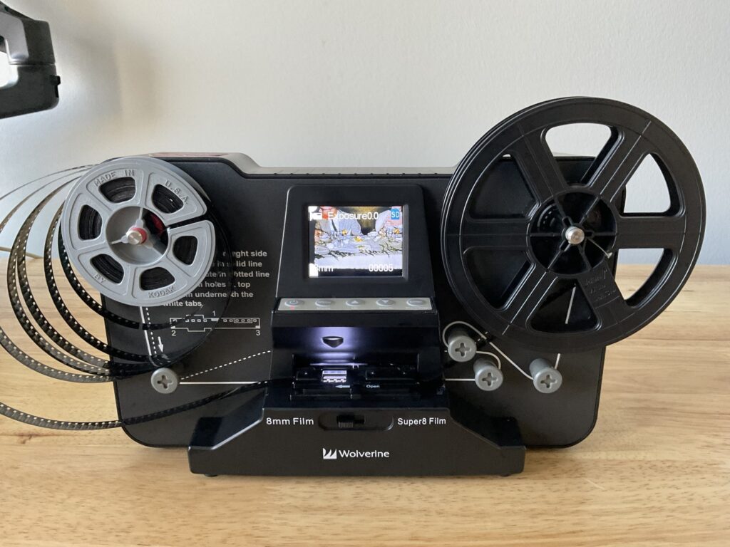 8mm & Super 8 Reels To Digital Film Scanner Converter, Film