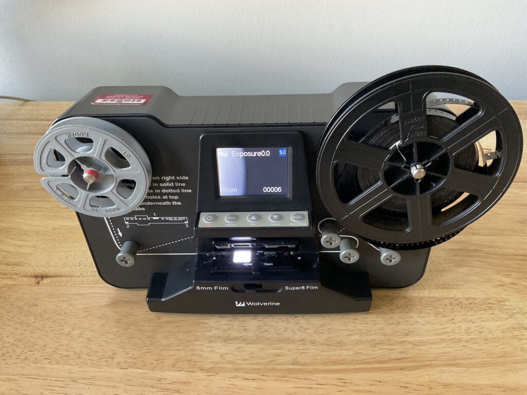 Wolverine 8mm & Super 8 Reels to Digital MovieMaker Pro Film Digitizer,  Film